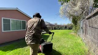 Toro turfmaster in action Another day another clean up [upl. by Jones234]