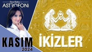 ikizler Burcu Kasım 2024 Aylık Burç Yorumları Astrolog Demet Baltacı ile Astroloji haber burç [upl. by Aramaj586]