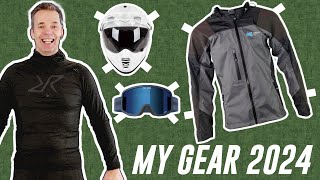 My adventure riding gear 2024 [upl. by Lyrradal]