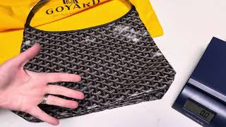 Goyard Boheme Hobo Bag  what fits and weight [upl. by Sherlock]