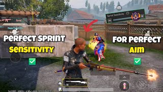 This sprint sensitivity will make you a Bgmi  Pubgmobile JOD player ⚡️ [upl. by Imnubulo873]