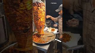 Chicken Shawarma🍗🌮😋😋😋 street style streetfood foodie shortsfeed viral chickenshawarmashorts [upl. by Bonner609]