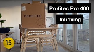 Profitec PRO 400 espresso machine unboxing [upl. by Vokay895]