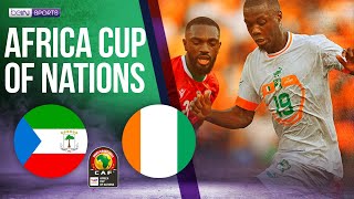 Equatorial Guinea vs Ivory Coast  AFCON 2023 HIGHLIGHTS  01222024  beIN SPORTS USA [upl. by Milburn]