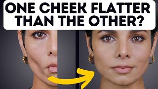 You Can Fix ASYMMETRICAL CHEEKS Naturally by Making these 3 Changes [upl. by Oludoet]