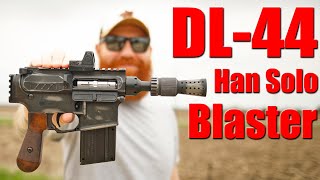 DL44 The Real Life Han Solo Blaster First Shots [upl. by Aiekal]