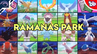 LEGENDARY GUIDE to RAMANAS PARK in Pokemon Brilliant Diamond and Shining Pearl [upl. by Lorianne309]