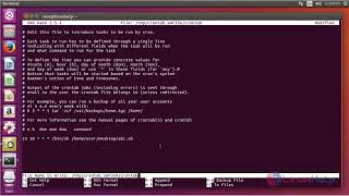 How to schedule a Cron Job to run a script on Ubuntu 1604 [upl. by Arualana]