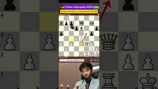 Gukesh D is 98 accurate chess xadrezrapido ajedrez chessgame puzzle aberturadexadrez [upl. by Eniretac]