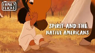 Spirit and the Native Americans  Spirit Stallion of the Cimarron 2002  Family Flicks [upl. by Robenia]