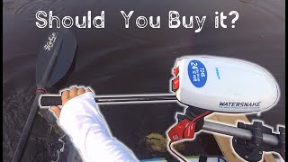 Watersnake T24 ASP Trolling Motor Unboxing and Field Test [upl. by Acirahs185]