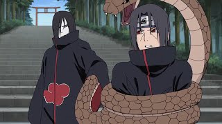 Orochimaru intenta tomar el cuerpo de Itachi  Itachi humilla a Orochimaru [upl. by Barrada]