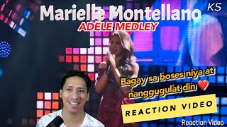 Marielle Montellano Adele Medley  KS Reaction Video [upl. by Nas]