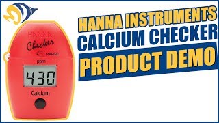 Hanna Instruments Calcium Checker Product Demo [upl. by Kallick]