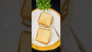 QuickampEasy Bread Egg Sandwich 😋shortvideo sandwich snacks recipe [upl. by Ardnossak]