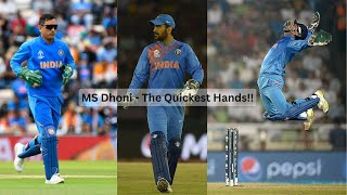 Dhoni Best Stumping  Dhoni Top 10 Stumping  CricketTV [upl. by Idham884]