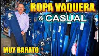 Ropa Vaquera y casual mayoreo en villa hidalgo jalisco ropa vaquero chamarras pantalones [upl. by Anali375]