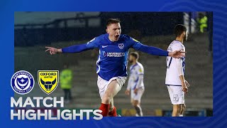 Highlights  Pompey 32 Oxford United [upl. by Jonny]