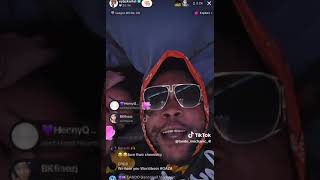 Vybz Kartel First Tiktok Live viralvideo vybzkartel [upl. by Timothee]