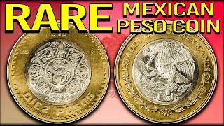 SUPER VALUABLE MEXICAN PESO COINS WORTH BIG MONEY  WORLD COINS TO LOOK FOR IN YOUR COIN COLLECTION [upl. by Mcleroy]