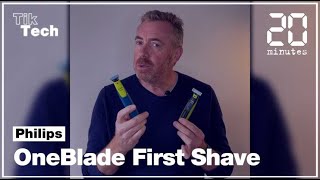 First Shave Le nouveau OneBlade de Philips estil le rasoir au poil pour les jeunes [upl. by Franciskus]