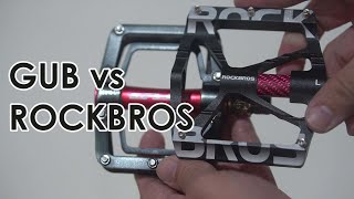 GUB vs Rockbros Pedals [upl. by Ahsilra]