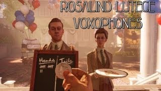 Bioshock Infinite All Voxophones  Audio Logs  Rosalind Lutece SPOILERS [upl. by Maroney]