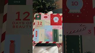 let’s unbox target beauty advent calendar🎀 christmas adventcalendar target asmrunboxing [upl. by Heiskell]