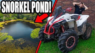 FourWheelers DESTROY My POND [upl. by Rubia]