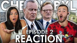 CHERNOBYL Is Freaking Us Out  Episode 2 Reaction [upl. by Zedecrem]