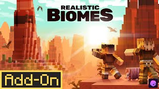 Realistic Biomes AddOn Official Trailer [upl. by Inahet510]