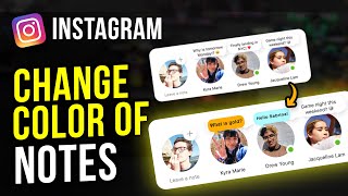 How to Change Color of Notes in Instagram 2024 UPDATE [upl. by Campagna]