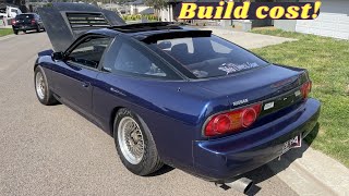 How much did it cost to build my 180sx 10 years ago [upl. by Vogele]