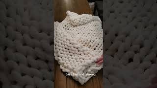 Chunky Blanket Loom [upl. by Ocirnor]