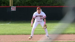 Canfield senior plays all 9 positions in one game [upl. by Arlene550]