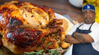 Crispy and Juicy Roasted Chicken  Chicken Brine Recipe [upl. by Elsworth]