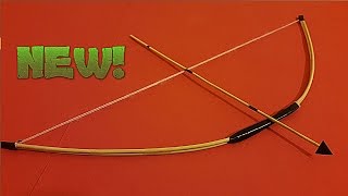 How to make a skewers Bow   Skewers Bow and Arrow Tutorials [upl. by Varuag437]