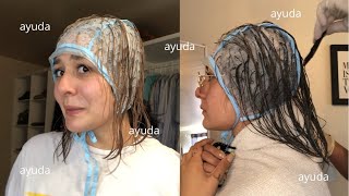 ME HICE MECHAS CON GORRO EN CASA ⎸NYCEL ESCARREGA [upl. by Bohon]