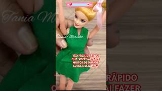 👗 quotTransforme Retalhos de Tecido em Roupas de Boneca  Renda Extra Rápida e Fácilquotshorts 3ª Parte [upl. by Plato]