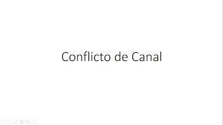 Tema 42 Conflicto de Canal [upl. by Legyn465]