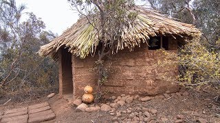 Adobe Hut With Thatched Roof [upl. by Nah]