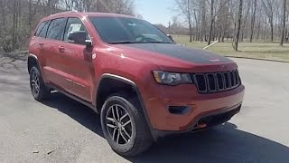 2017 Jeep Grand Cherokee Trailhawk 4X4WalkAround VideoInDepth Review [upl. by Ennaeiluj]