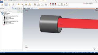 New in Mastercam 2019  Lathe Cross Center Turning [upl. by Holna]