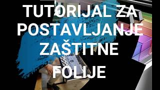 TUTORIJAL ZA NAMESTANJE ZASTITNE FOLIJE BY GRICKO [upl. by Cofsky374]