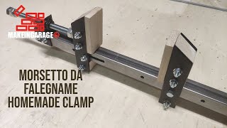 Morsetto da falegname  Homemade clamp Fai da te [upl. by Akered943]