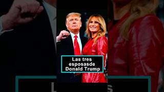 Las tres esposas de Donald Trumpcelebrity foryou usa fyp [upl. by Arden25]