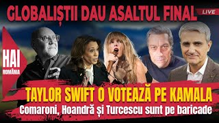 Taylor Swift o votează pe Kamala Hai live cu Turcescu [upl. by Asinet284]