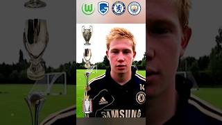 De Bruyne Team Cups Wolfsburg Genk Chelsea Manchester City football shorts debruyne [upl. by Laverna]