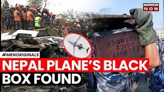 Nepal Plane Crash  Black Box Recovered By The Rescue Team What Was Found In It  World News [upl. by Anesusa]