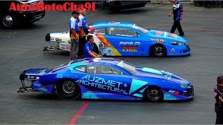 NHRA Pro STOCK RACING 210mph Chicago Route 66 Raceway [upl. by Tommy]